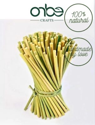 Grass straws are an innovative and eco-friendly alternative to traditional plastic straws. They are made from natural grass, making them 100% biodegradable and compostable.